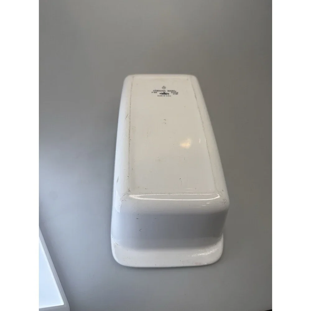 CorningWare Blue Cornflower P-315 Loaf Pan 2 Quart 9x5x3 Vintage USA GUC